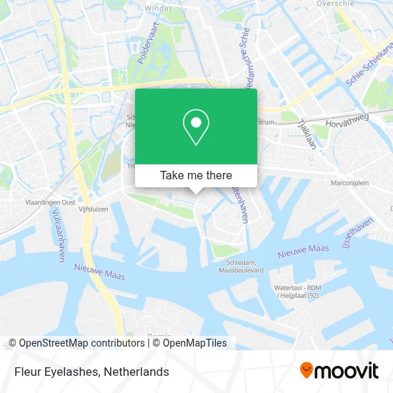 Fleur Eyelashes map