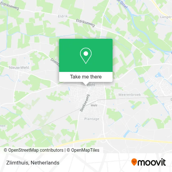 Zlimthuis map