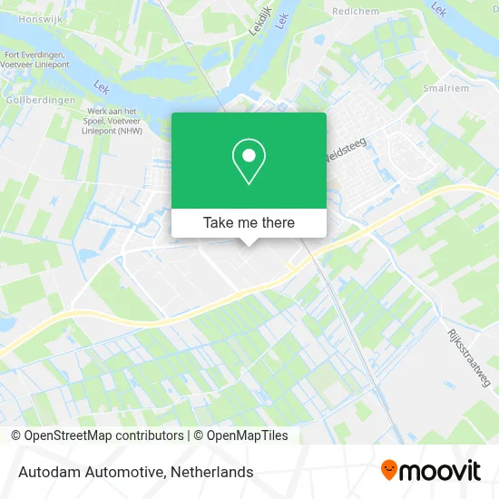 Autodam Automotive Karte