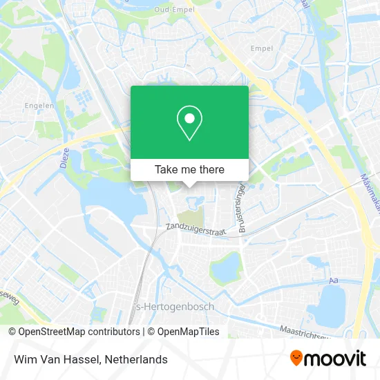 Wim Van Hassel map