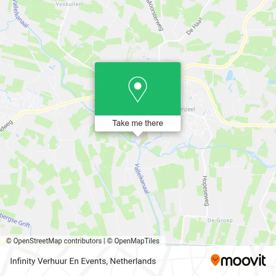 Infinity Verhuur En Events map