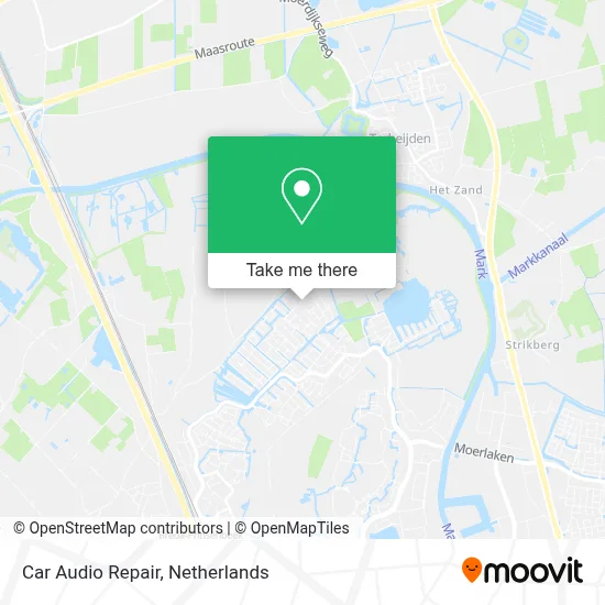 Car Audio Repair map