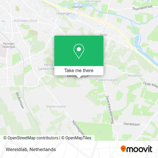 Wereldlab map