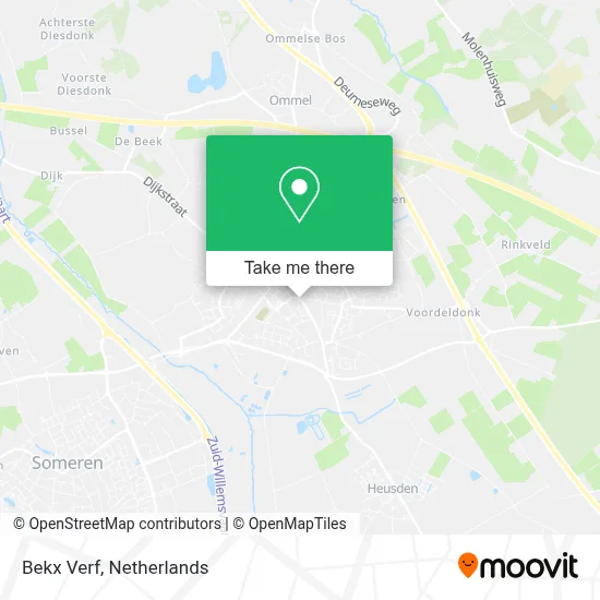 Bekx Verf map