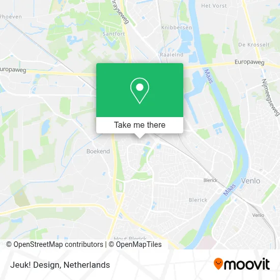 Jeuk! Design map