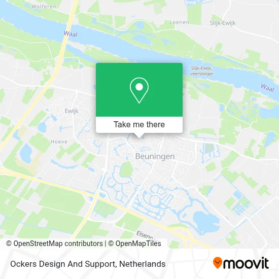 Ockers Design And Support map