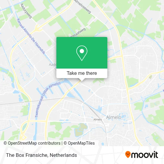 The Box Fransiche map