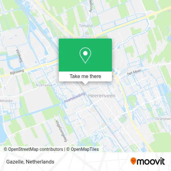 Gazelle map