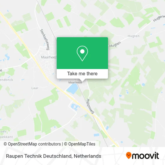 Raupen Technik Deutschland map