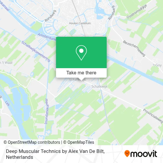 Deep Muscular Technics by Alex Van De Bilt map