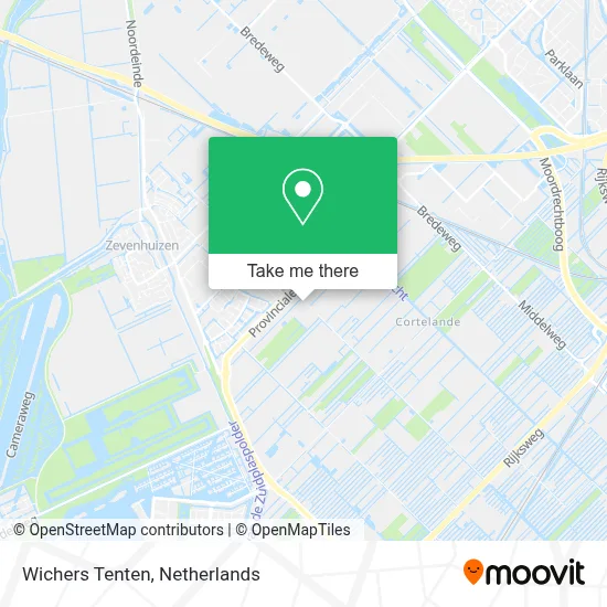Wichers Tenten map