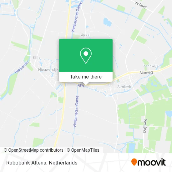 Rabobank Altena Karte