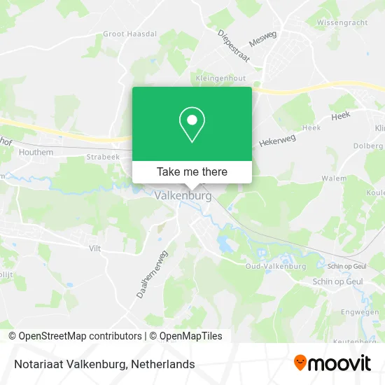 Notariaat Valkenburg map