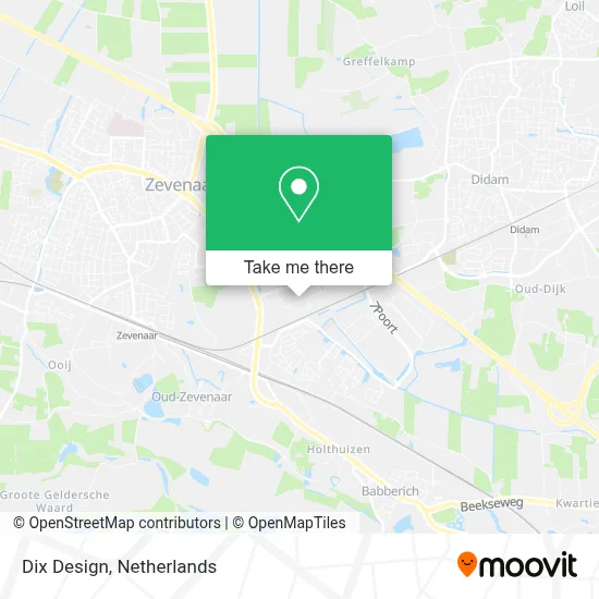 Dix Design map