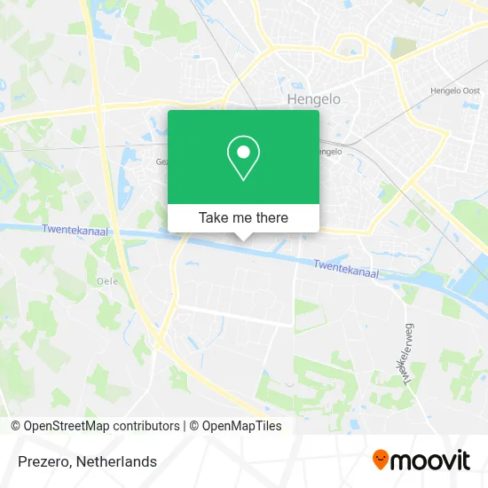 Prezero map