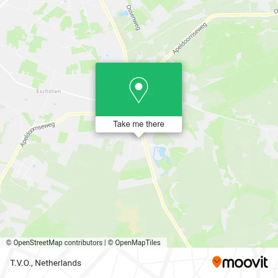 T.V.O. map