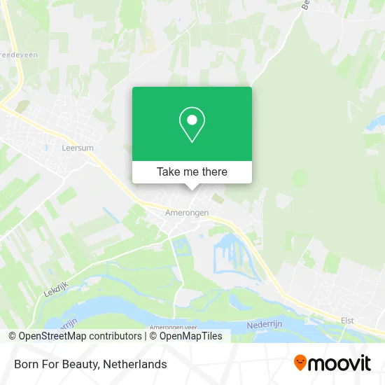 Born For Beauty map