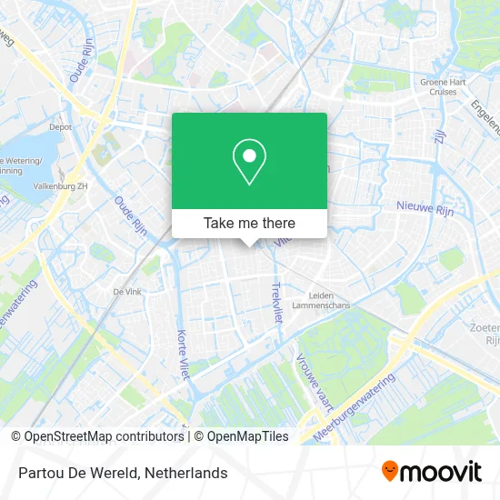 Partou De Wereld map