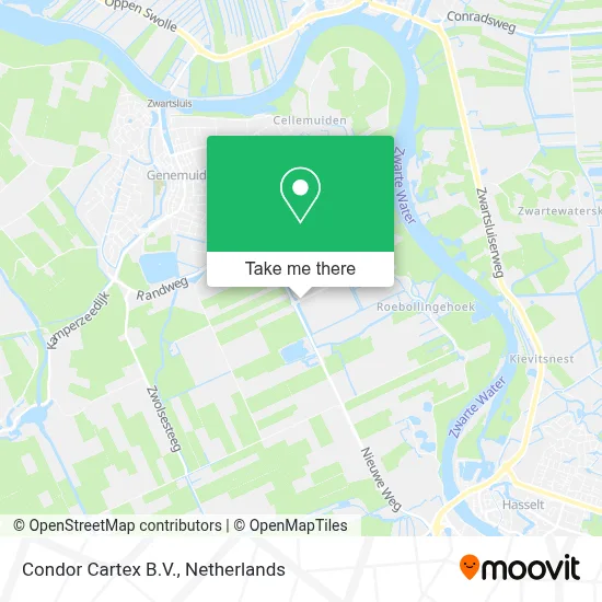 Condor Cartex B.V. Karte