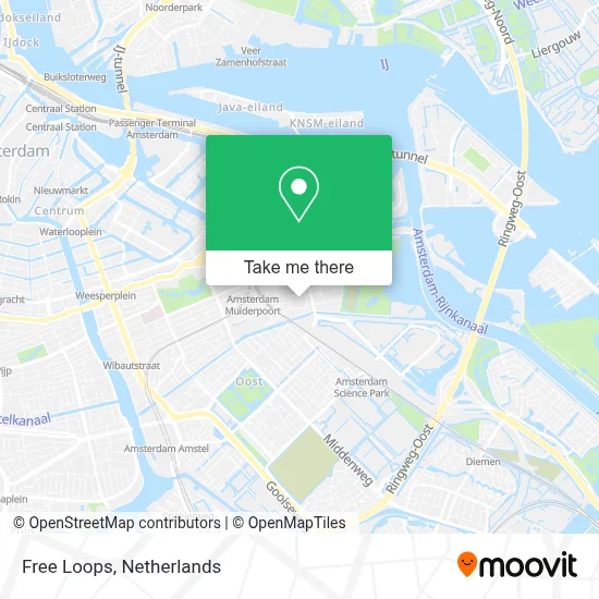 Free Loops map