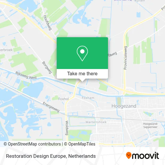 Restoration Design Europe map
