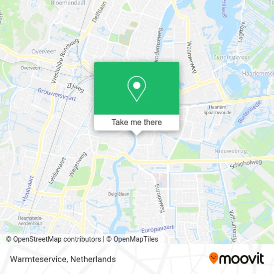 Warmteservice map