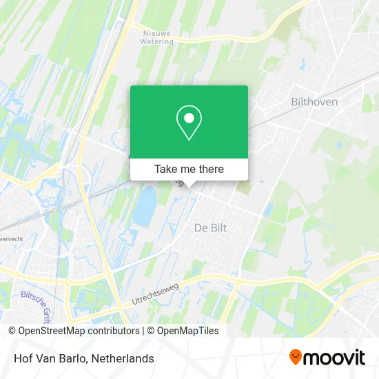 Hof Van Barlo map