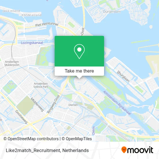 Like2match_Recruitment map