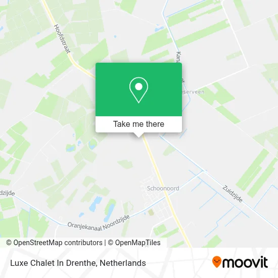 Luxe Chalet In Drenthe map