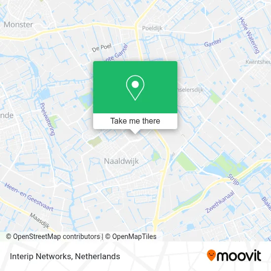 Interip Networks map