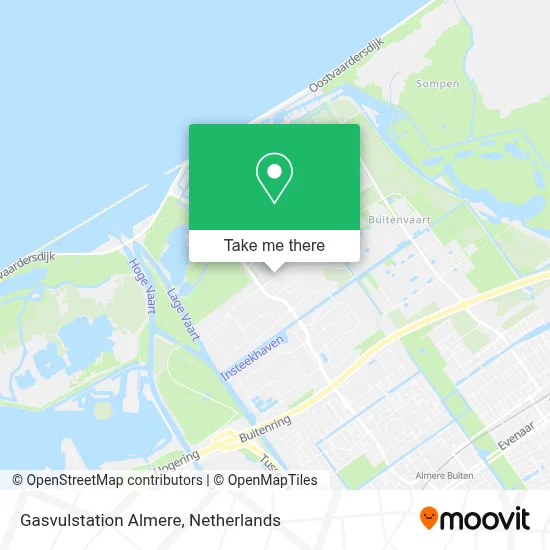 Gasvulstation Almere map