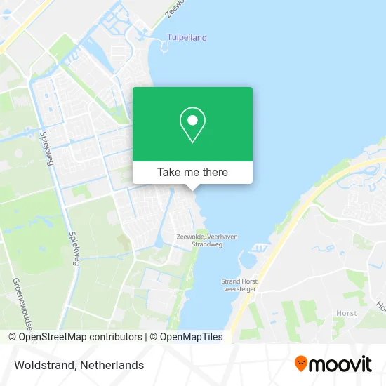 Woldstrand map