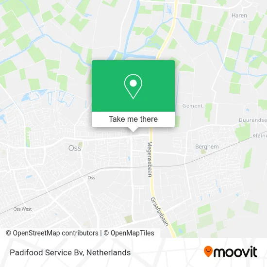 Padifood Service Bv map