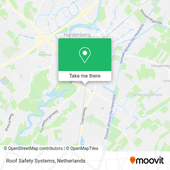 Roof Safety Systems map