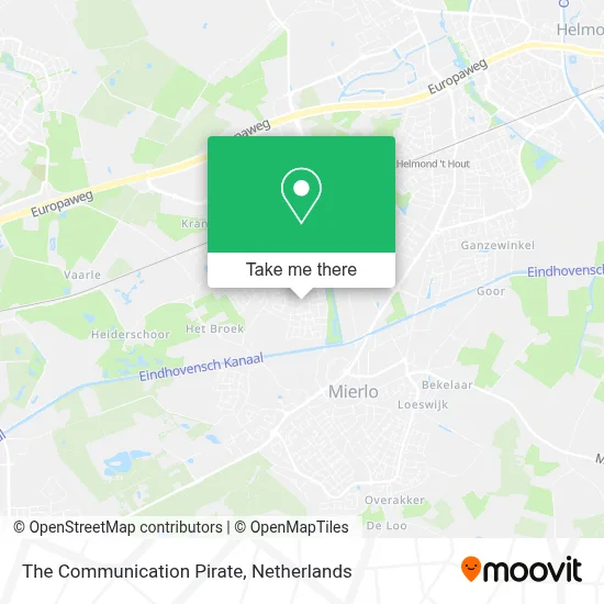 The Communication Pirate map