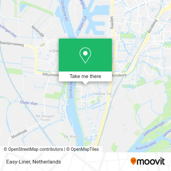 Easy-Liner map