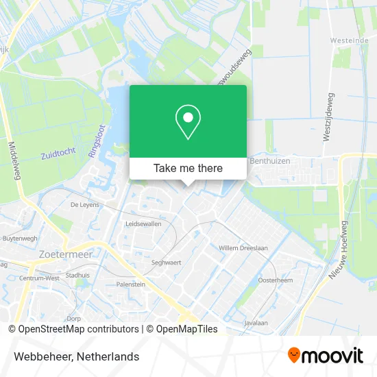 Webbeheer map