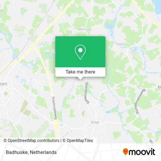 Badhuske map