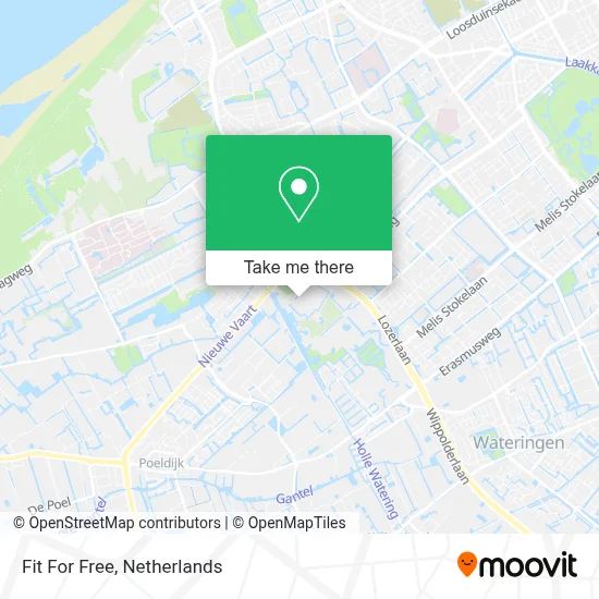 Fit For Free map