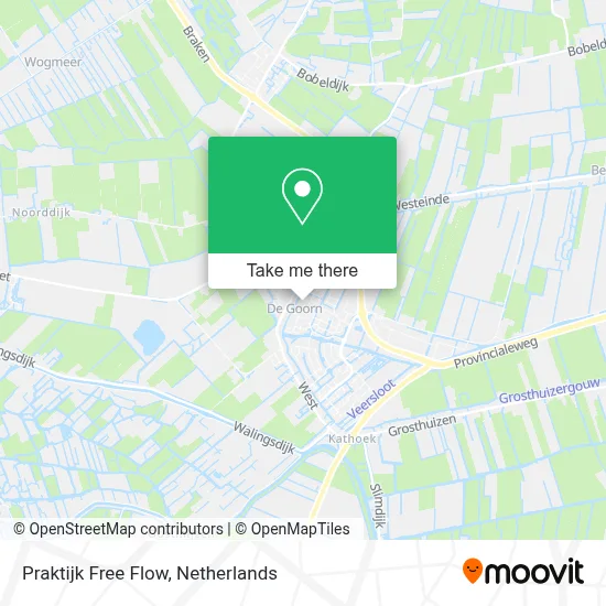 Praktijk Free Flow map