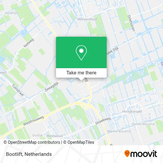 Bootlift map
