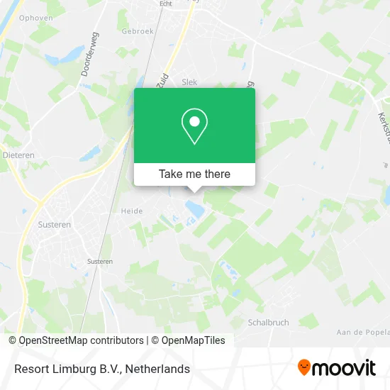 Resort Limburg B.V. map