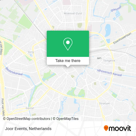 Joor Events map