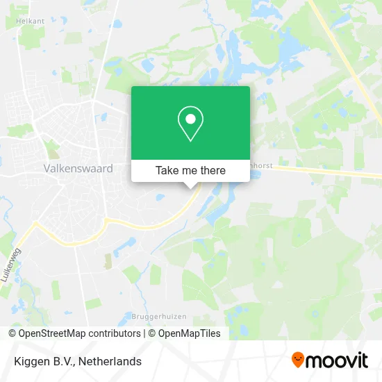 Kiggen B.V. map