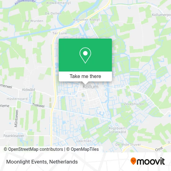 Moonlight Events map