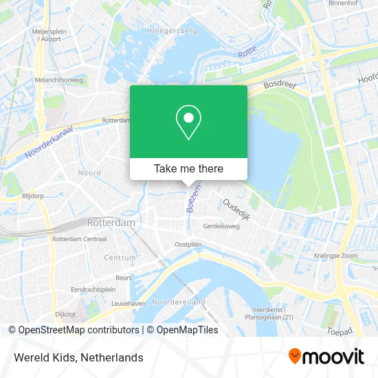 Wereld Kids map