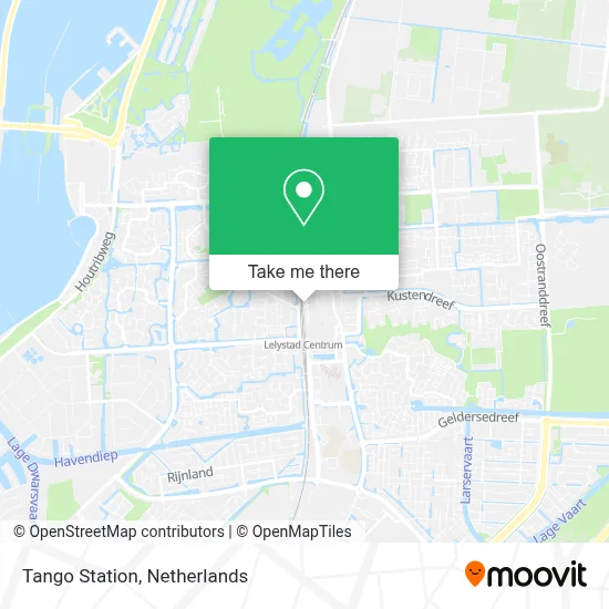 Tango Station map