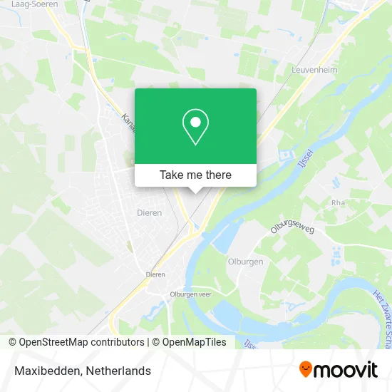 Maxibedden map