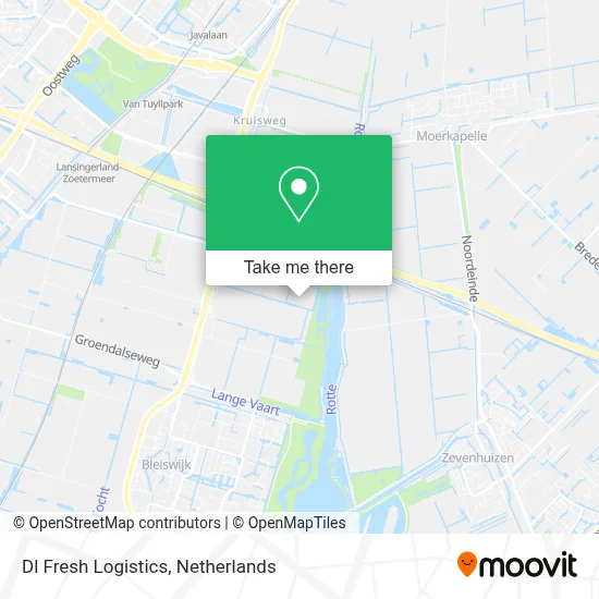Dl Fresh Logistics map