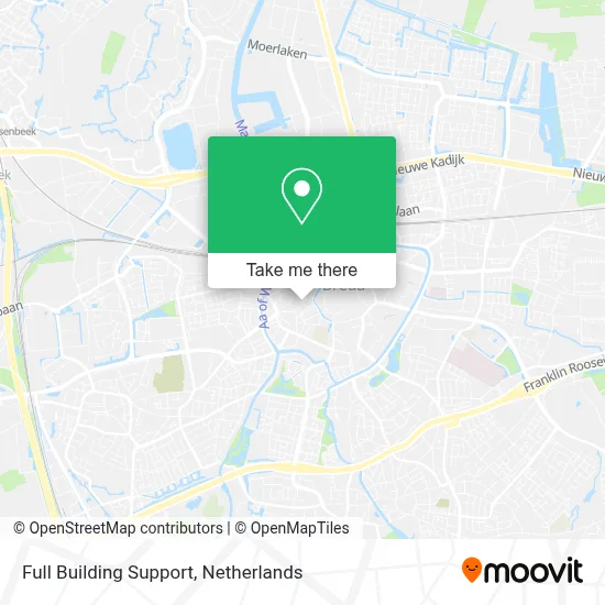 Full Building Support map